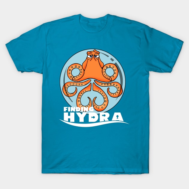 Finding Hydra T-Shirt by B4DW0LF